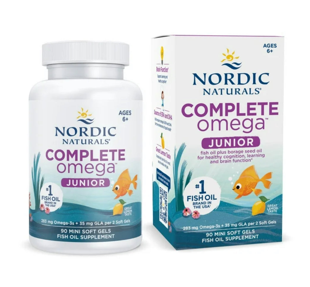 Omega 3 Junior, 90 mini cápsulas