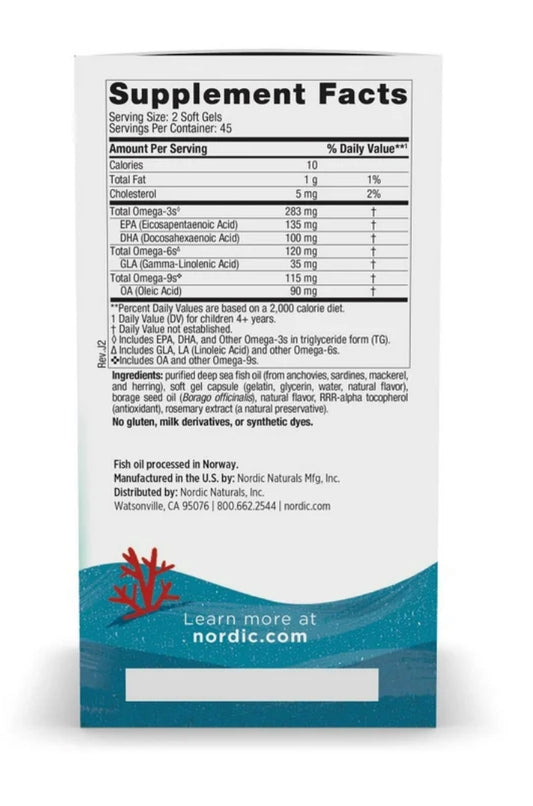 Omega 3 Junior, 90 mini cápsulas