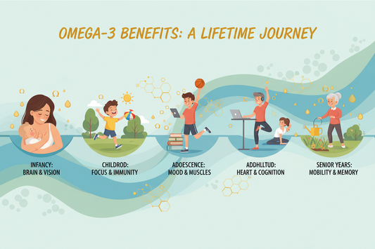 Omega 3: El aliado que tu cuerpo necesita en cada etapa de la vida