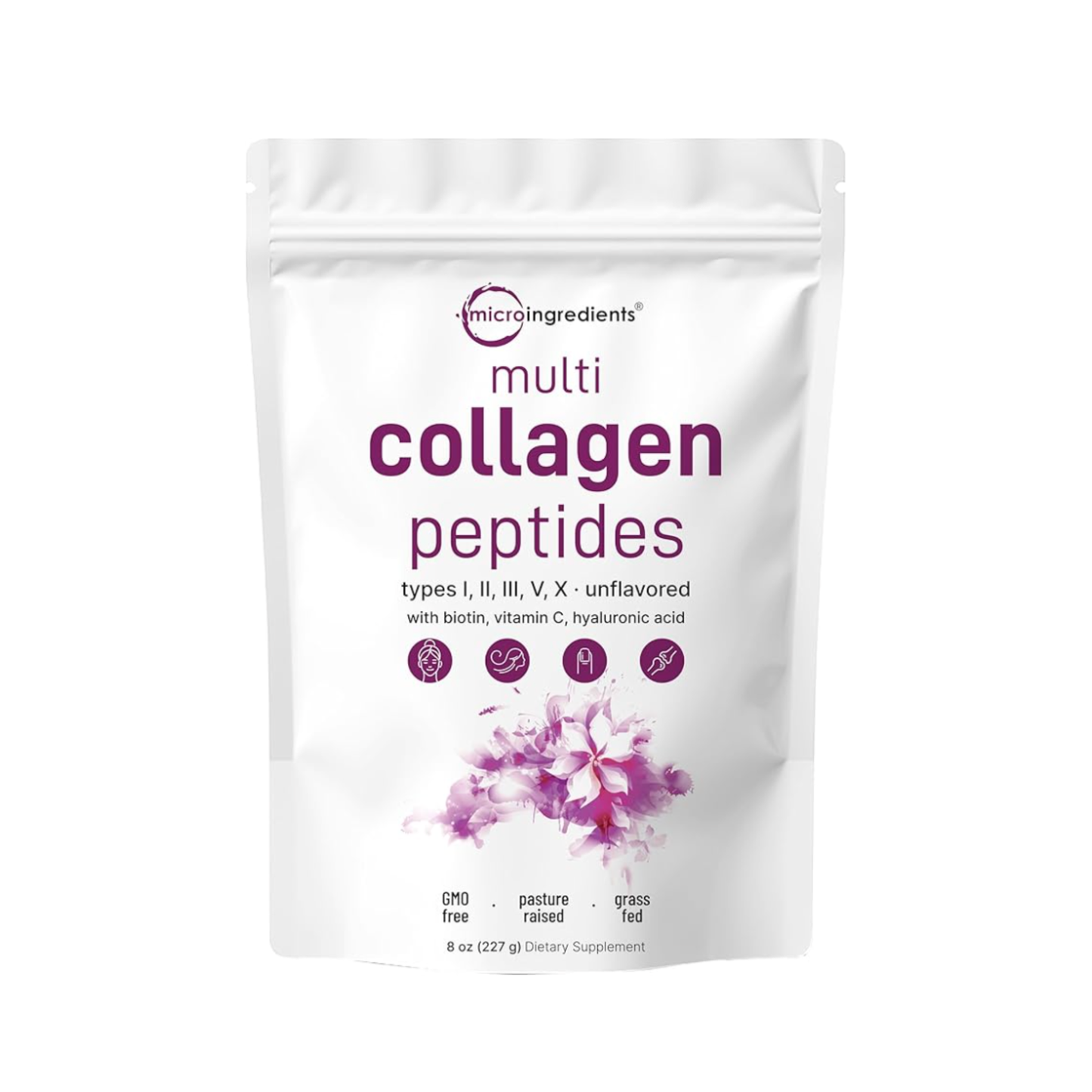 Micronutrients Multi Colágeno Peptido en polvo, 8 oz - 227 gramos