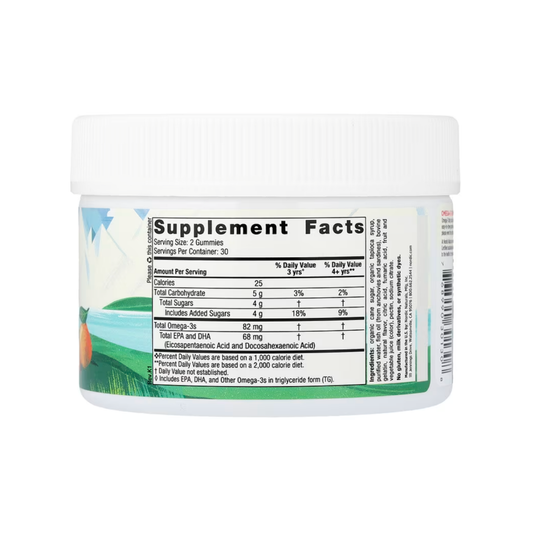 Nordic Omega 3 EPA DHA, 60 gomitas