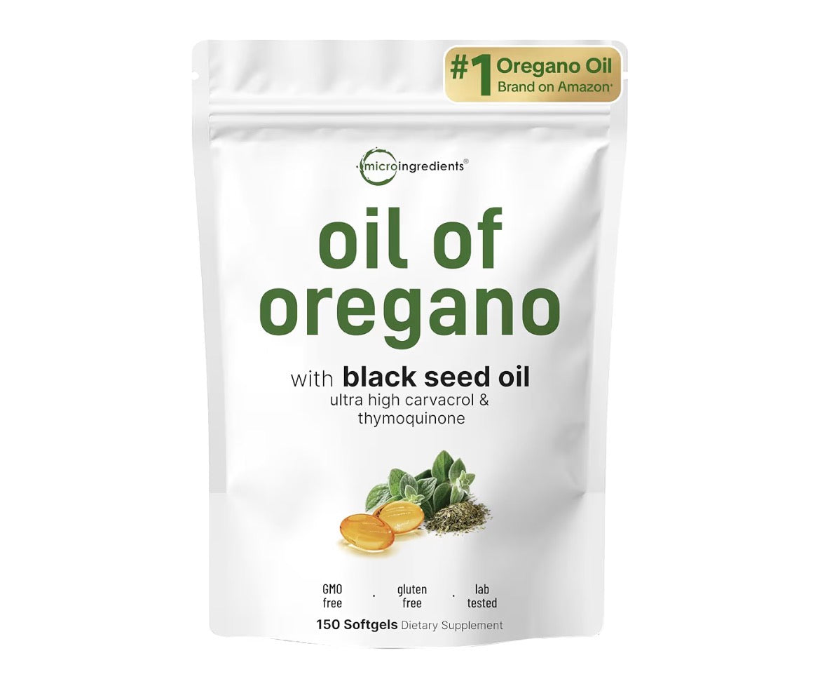 Aceite de Orégano, 150 cápsulas