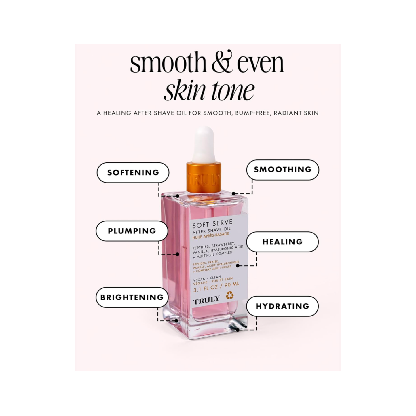 Truly Vainillla y Frutilla, 90 ml