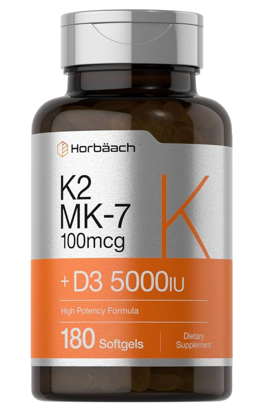 D3 + K2 - 180 cápsulas