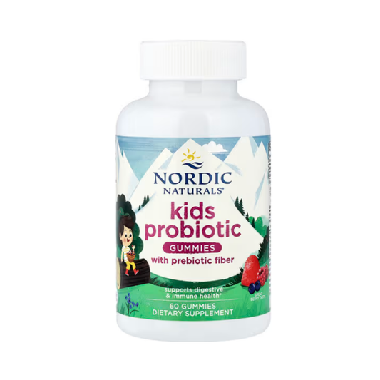 Nordic Probiótico y Probiótico, 60 gomitas