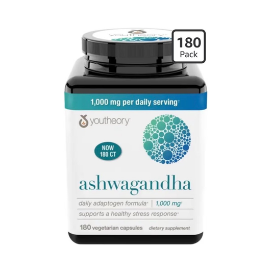 Ashwagandha 1000 mg, 180 cápsulas