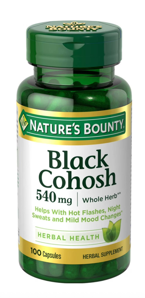 Cohosh negro, 540 mg, 100 cápsulas