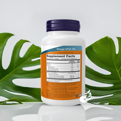 Omega 3, 1000mg, 100 cápsulas