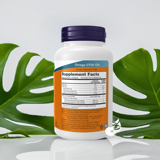 Omega 3, 1000mg, 100 cápsulas